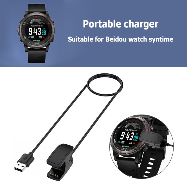 USB Smt Watch Clip Chging Cable Safety Fast Portable Pow