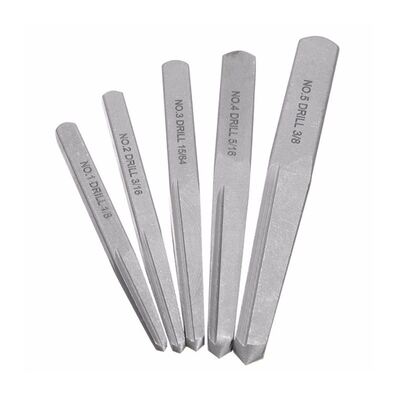 5 Pieces Square Broken Head Screw Removal Tool 1/8 3/16 15/6