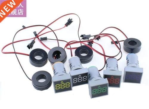 22MM AC Voltmeter 0-100A Ampere Square Panel LED Dgtal Vo