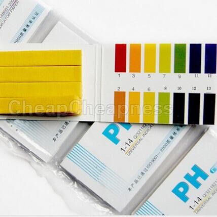 Hot Sale 031N 358A 80 Strips Full Range PH Alkaline Acid 1-1