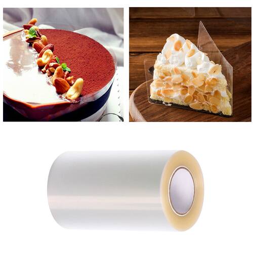 8cm 10cm Clear Mousse Cake Edge Wrap Tape Baking Cake Desser