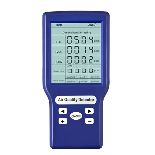 CO2 Meter Multifunctional Air Quality Monitor CO2 ppm Meter