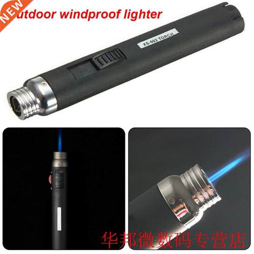 Outdoor Lighter Jet Flame Butane Gas Refill Lighter Welding