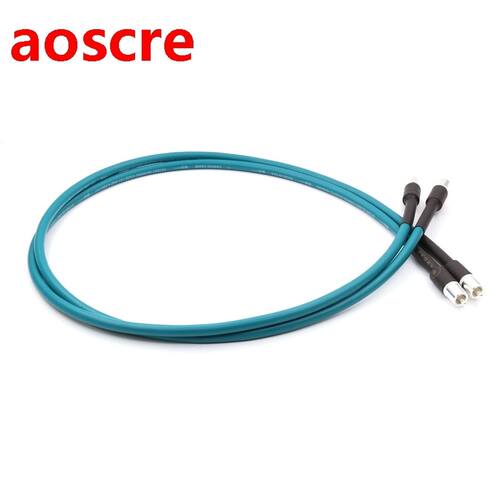 Pair Yter Cross Audio RCA Interconnect Cable With Silver Pla