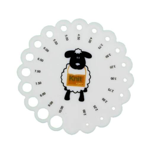 Knitting Tools Round Sweater Needle Ruler High Quality Plast