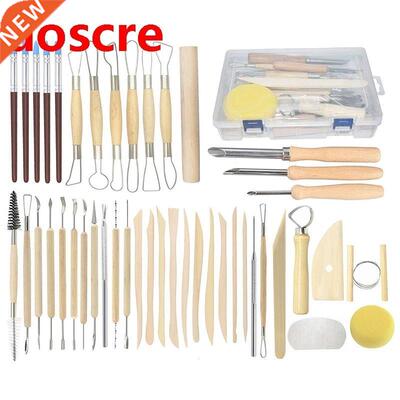 44 Pcs Arts Crafts Clay Sculpting Tools Pottery Carving Tool