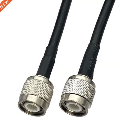 1pcs RG58 TNC Mle Plug to TNC Mle Plug RF Coxil Connecto
