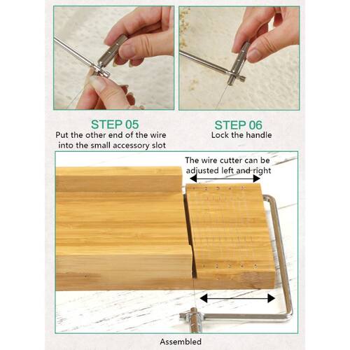 Wood Handmade Soap Cutter Mould Beveler Planer Soap Making M
