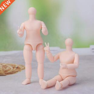 New Edition 10.5cm Dolls Body 1 Movable Jointed for 1/12 B