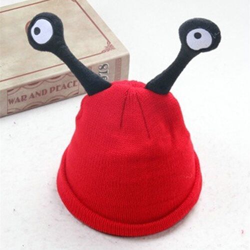 Funny Kids Hats Boys Girls Cosplay Caps Long Eye Knitted Win