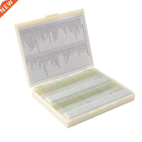 100PCS/Set Biological Glass Sample Prepared Basic Tissues Sc