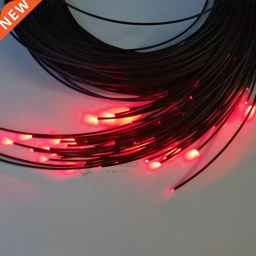End Emitting 2mm PMMA Fiber Optic Lighting Cable with PVC Ja