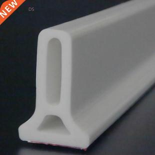 Bathroom Silicone Water Stopper Strip Water Barrier Dam Dry