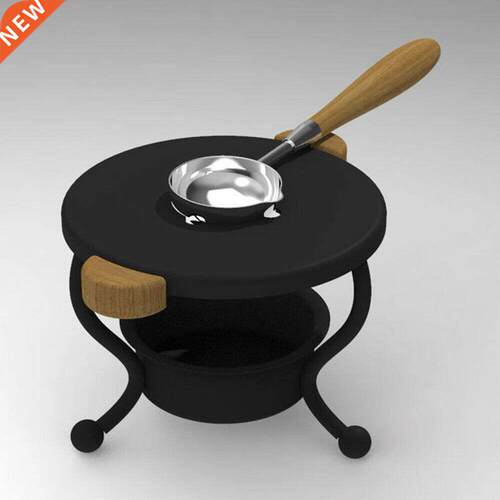 Retro Wax Seal Melting Furnace Sealing Wax Stove Pot Vintage