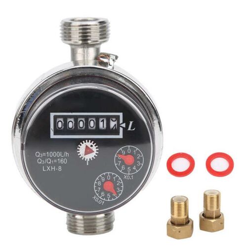LXH-8 1/2 Cold Water Meter Highly Sensitive Remote Water Gau