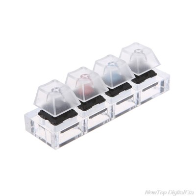 Acrylic Mechanical Keyboards Switch 4 Translucent Clear Keyc