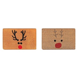 Christmas Door Mat Welcome Decor Mats Elk Doormat Creative