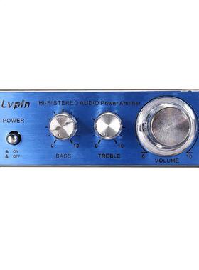 Mini Hi-Fi 180W Amplificatore Audio 12V Auto Moto 2CH Radio