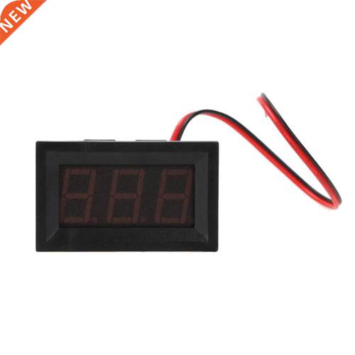 DC 4.5-120V Red/Green LED Dsplay Voltmeter Mn Meter Volt