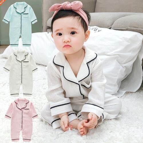 Baby Rompers Boys Girls Sleep Play Pajamas 100% Organic Cott