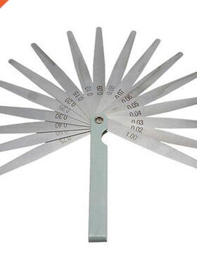 17 Blade Metric Feeler Gauge Filler Thickness Measurement To