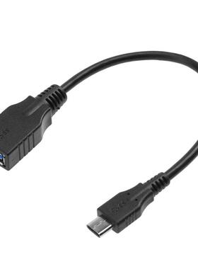 Black USB 3.0 A-F to USB3.1 Type-C Male Port Data Adapter Ca