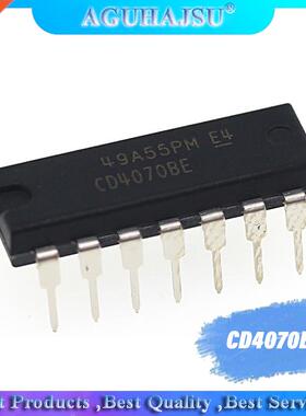 10PCS CD4070BE DIP14 CD4070 DIP new Logic gate and inverter