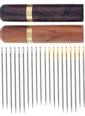 12pcs Blind Sewing Needles Elderly Needle-side Hole Househol