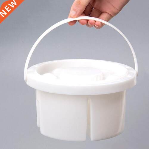 Portable 3-IN-1 Brush Washer with Palette Lid 16 Brush Holde