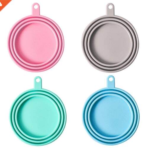 Pet Silicone Canned Lid Dog Food Fresh-keeping Tin Sealing R