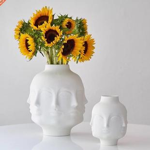 cate Vase Creative Design Flower Pot Nordic Style Ceramic Or