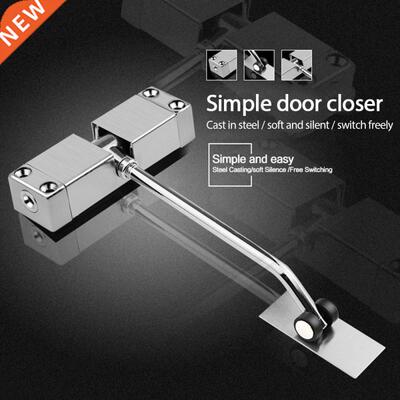 Stainless Steel Automatic Spring Door Closer Door Closing De