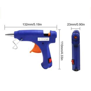 20W Hot Melt Glue Gun With 7mm Glue Sticks Industrial Mini G