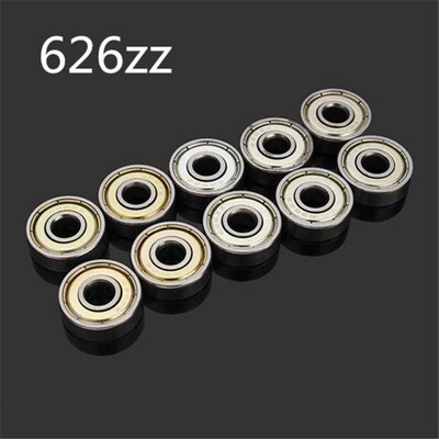 10Pcs/Lot 626ZZ Ball Bearings Metal Shielded Durable Multi-U