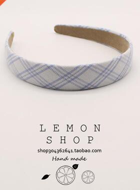 Hairband hairpin BB collet cave headband blue little fresh n