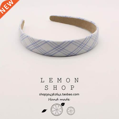 Hairband hairpin BB collet cave headband blue little fresh n