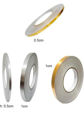 50M Gold Self Adhesive Tile Sticker waterproof wall gap seal