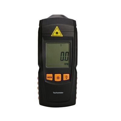 Portable Digital Laser Tachometer Non-contact LCD Tach RPM M