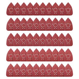 50 PCS Mouse Sandpaper 12 Hole Mouse Sander Ps Mouse Detai