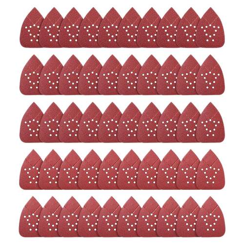 50 PCS Mouse Sandpaper 12 Hole Mouse Sander Ps Mouse Detai