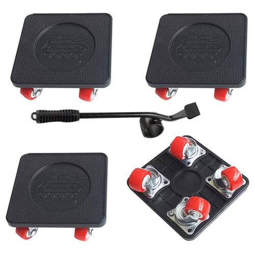 4 PCS Moving Dolly Heavy Duty with Universal Wheel,for Furni