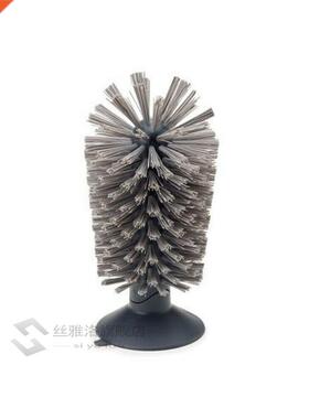 Creatve Sucton Base Brush Glass Bottle Cleanng Brush K