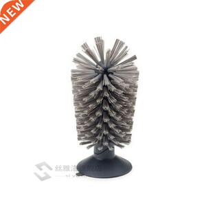 Creatve Sucton Base Brush Glass Bottle Cleanng Brush K