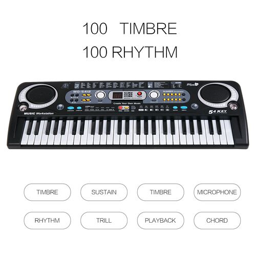 Portable Keyboard Piano 61 Keys Digital Music Key Board