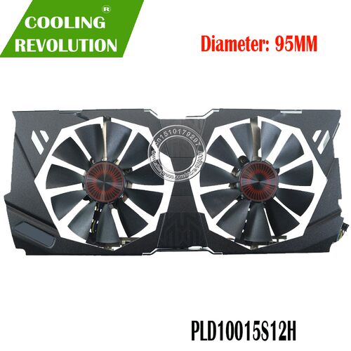 95MM PLD10015S12H FD10015H12S 0.55A 5Pin Cooler Fan For ASUS