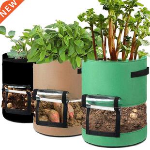 Bags of Potato Tomato Planting Bags, Garden Vegetable Plan