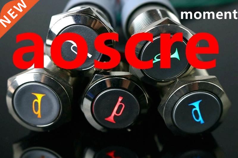 19mm reset alumina switch automobile loudspeaker button swit