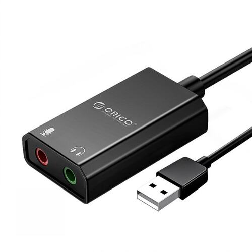 ORICO External USB Sound Card USB to 3.5mm Jack Audio Headse