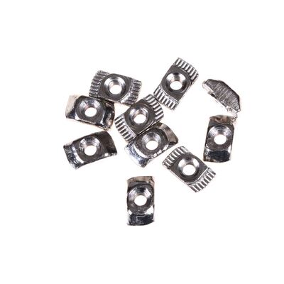 10pcs  Silver M3-M5 T-Nut Hammer He Block Nuts for 20