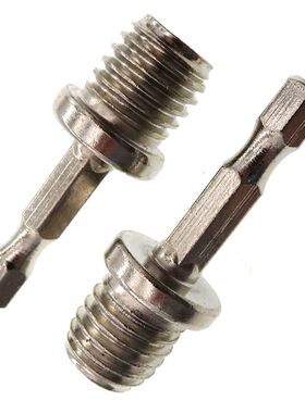 1/2pcs 1/4 Hexagon Connecting Rod Adapter Drill Chuck M14 Po